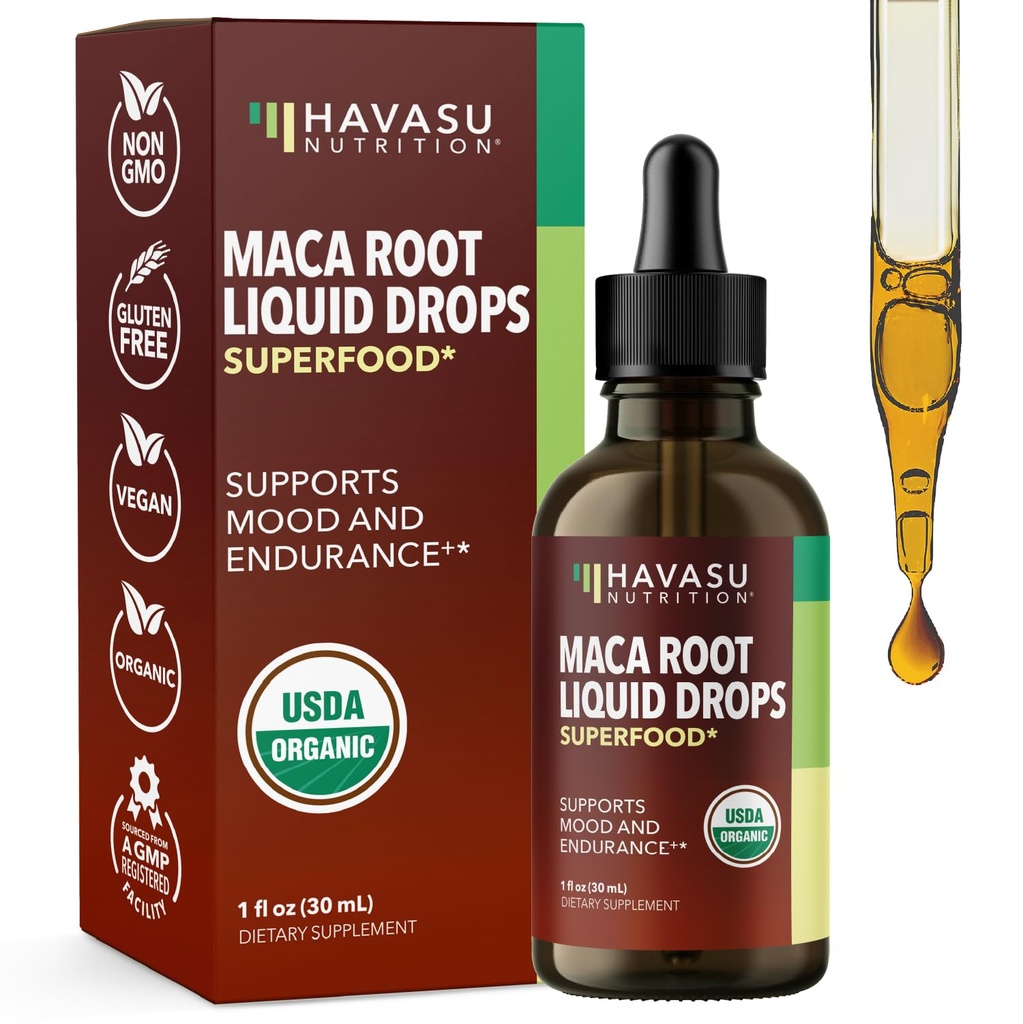 Modal Pound Liquid Organik Maca - Mendukung Keseimbangan Hormone, Mood, dan Energi pada Perempuan dan Pria - Lepidium Meyenii untuk mendukung Performance dan Vitalitas - Non-GMO, Vegan, Unflagranted - 60