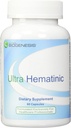 Nutra BioGenesis - Ultra Hemattery - Besi, B Vitamin dan Copper untuk Peledak Besi, RBC Dukungan dan Energi - 60 Kapsul