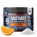 Zero Sugar Electrolite Powder 124; Salty Orange Hydration (dengan Stevia)