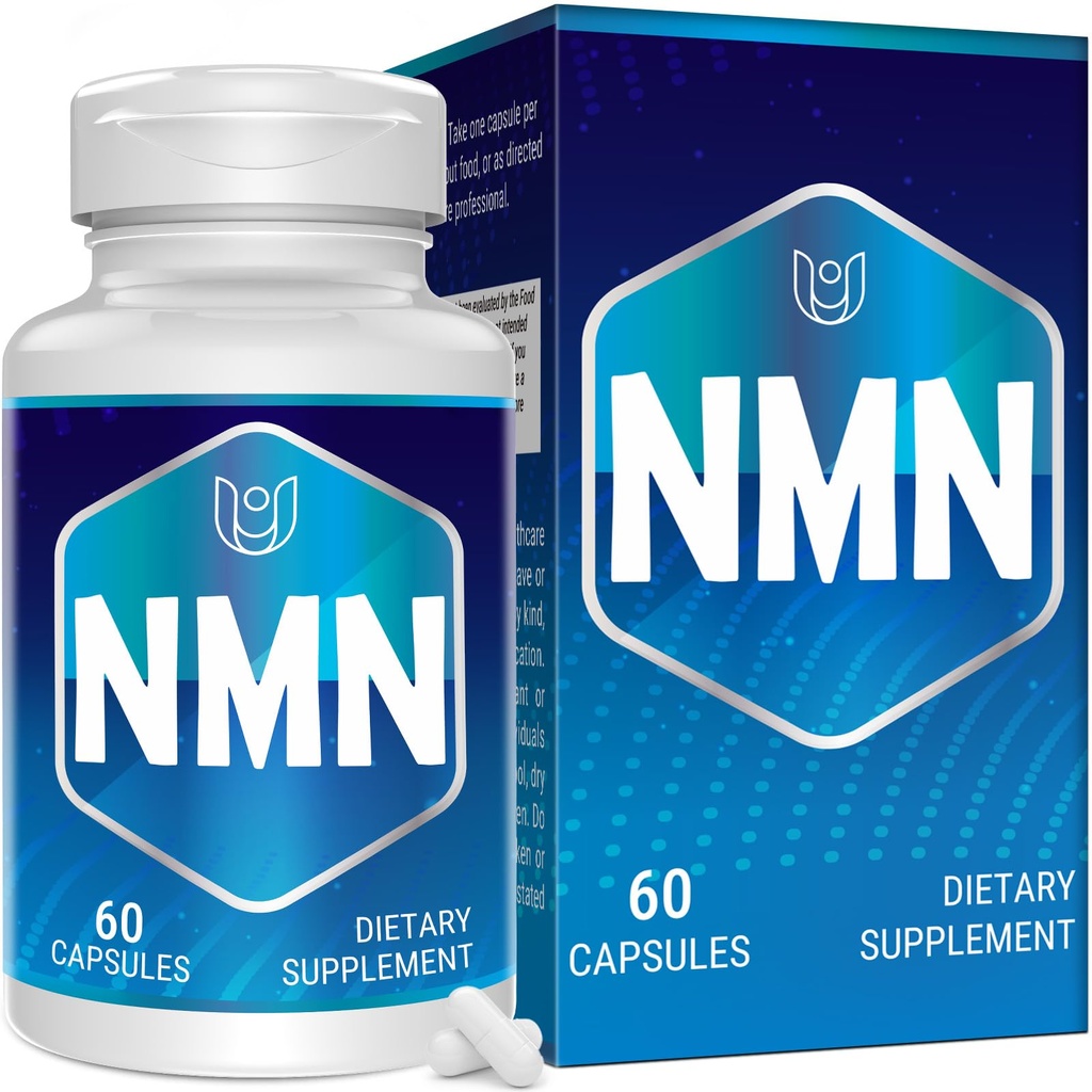 NMNH (Dihidronicotinamide), NAD Suplemen untuk Boost NAD + Levels as We Age (May Be More Effective than Nicotinamide Riboside), NMNH Suplemen - 60 Capsules (60 Pelayan)