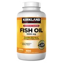 Kirkland Signature Fish 1000 mg, 400 Softgels (2 Pack)