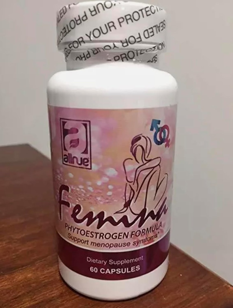 Femina fittoestrogen Formula Dukung simfoni Menopause menopausia 60 Capsules 1 Bulan Pengobatan