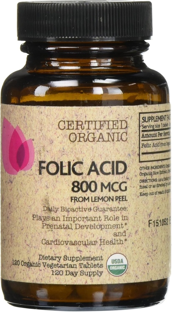 Futuredocated Organic Folic Acid - 120 Tablet