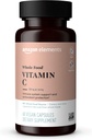 Elemen - Whole Food Vitamin C, 95% Whole Food Source, Dietary dan bahan-bahan lainnya berasal dari seluruh makanan, Non-GMO diverifikasi bahan, vegan disertifikasi, dan gluten gratis, 60 kapsul