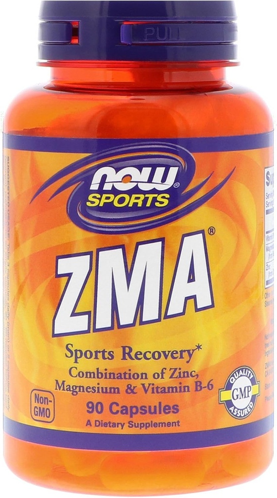 Sekarang Foods ZMA Capsules, 800 mg, 90 Caps