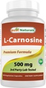 Best Compials L- Carnosine 500 mg 100 Vcaps (100 Cacah (Paket 1)))