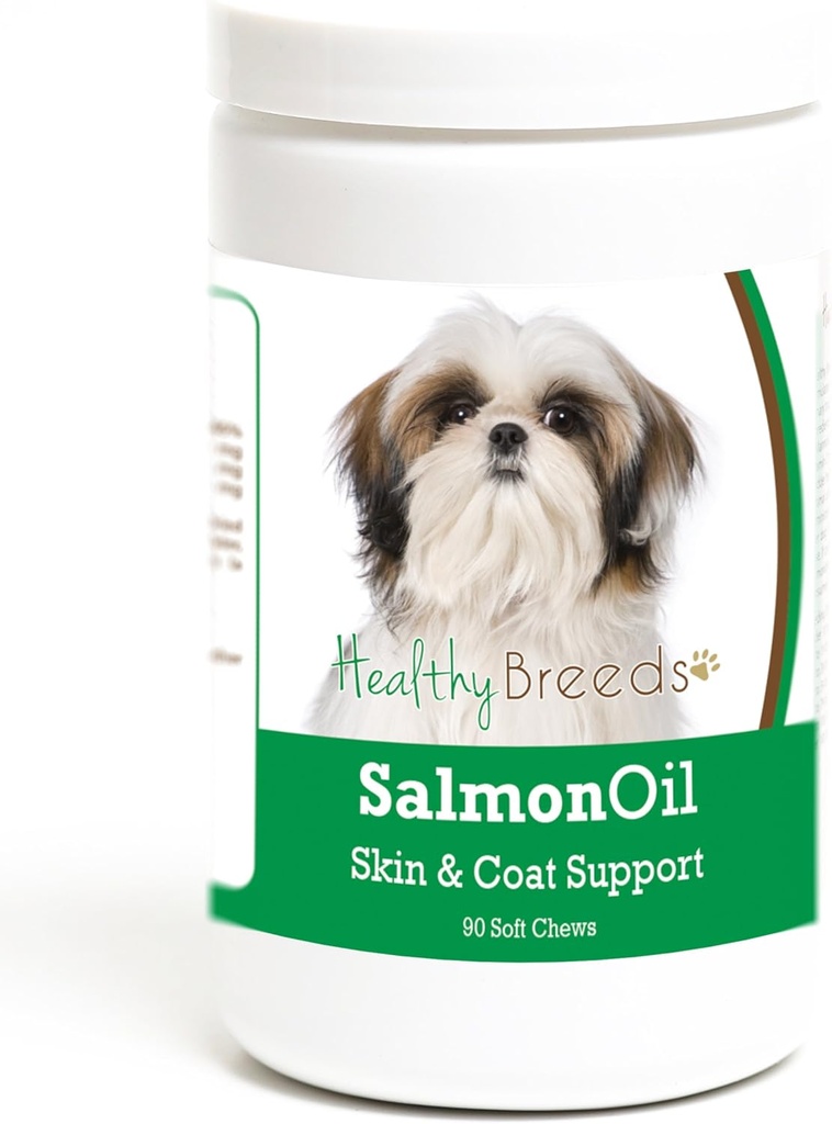 Sehat Breeds Shih Tzu Salmon Oil Soft Chews 90 Count