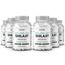Organisasi Ocean One-Hari Shilajit untuk Pria dan Wanita - Suplemen Age- Defying, Kekuatan Tulang, Hormone Dukungan dan Lebih - 6 Botol Shilajit Capsules
