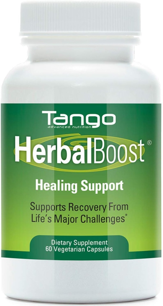 Herbal Boost Natural Herbal Suppports Healthy Circulation to Aid in Recoding from Life 's Major Challenges (60 Vegetarian Capsules)