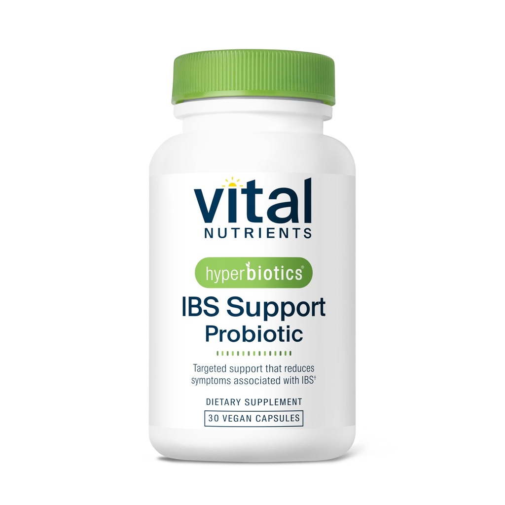Nutrients Vital Vital IBS Probiotic 124; Mengurangi gejala IBS * 124; Secara klinis mempelajari probiotik Vegan untuk IBS Relief Bloating, Gas, Diare, & Abdominal Discomfort *