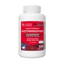 Rite Aid Extra Strength Acetaminofhen, 500mg - 500 Caplet = 124; Reliever nyeri & Fever Reducer for Migraines, Gabungan Pain, Muscle or Back Pain, dan Menstrual Pain