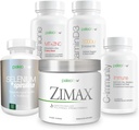 Premium Maximum Defense Kit: 5 Premium Suplemen dan Vitamin disertakan: Zimax, Selenium + Spirulina, Glutathione MT + Zinc, Vitamin D3, dan C-Imm.
