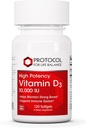 PROTOCOL UNTUK HIDUP BALICE Vitamin D3 10.000 IU - Imune Dukung Kesehatan Bones dan Gigi - 120 Softgels