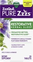Vicks, ZzzQuil Pure Zzzs Reporative Herbal Sleep Aid Tablet, 20 Count