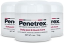Penetrex Bersama dan Terapi Muscle - Kompas Sothing untuk Kembali, Neck, Hands, Feet - Premium Whole Body Gosok dengan Arnica, Vitamin B6 MSYM & Boswellia - 4oz Cream (3 Pack)