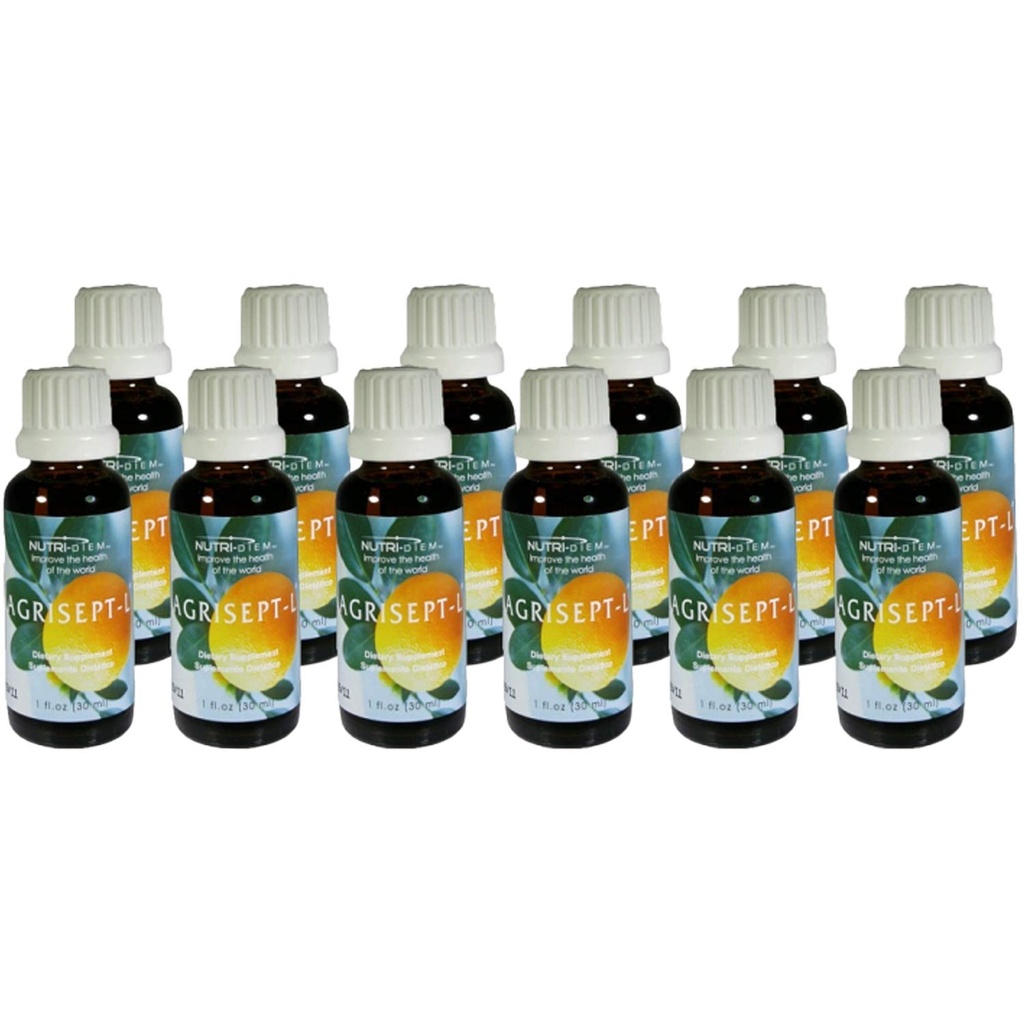 Agrisept - L Antioksidant 30ml (1 oz) 12 botol oleh Nutri- Diem Inc.