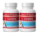 Taurine b6 - L-TAURINE 500MG - mempertahankan massa otot ramping, Taurine Suplemen, Estile Amino Acids, Focus dan Energy Booster, Dukungan Memory, obat antioksidan, 2 Bot 200 Capsules