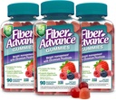 Fizer Advance Wheight Management Gummies 126; 100% Plant Based Fiber for Digetical Wellness and Gut Health 124; Chromium Picolinate for Weight Management Support (3- Pack)