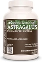 Astragalus Remedy 's Nutrition MEGA Kekuatan 1.000 mg per Capsule / 60.000 mg per VCaps Vegan Botol