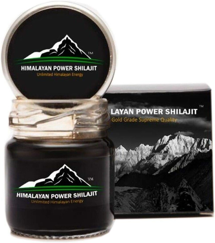 50 Grams - Purest Himalaya Power Shilajit Resin - Gold Grade 100% Pure Shilajit- Fulvic Acid & 85 + Trace Mineware Complex For Energy & Imune Support