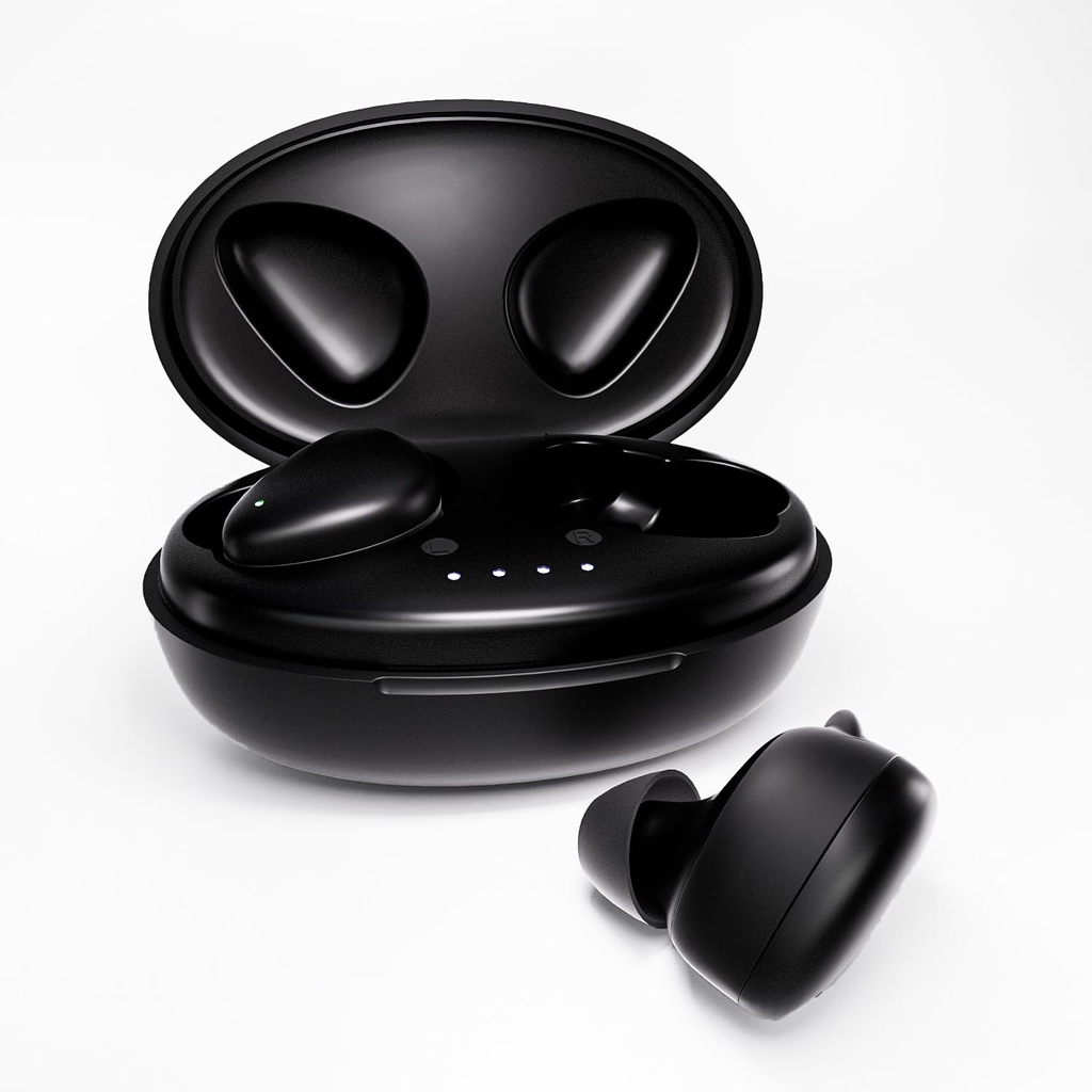 In- Ear Bluetooth OTC Hearing Aids for Senior & Dewas Earbuds with Noise Cancelling and Feedback Reduction; Headphone Nireless for Hard of Hearing and Hearing Inviduals