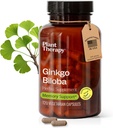 Terapi Tanaman Ginkgo Biloba Kapsules di Amerika Serikat 4 Bulan Supply Memory Cognitive Fungsi, Sirkulasi Kesehatan dan Antiokidant- Suplemen Kaya Perempuan & Pria 120 Vegetarian Capsule