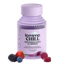 Lemme Chill Stress Relief Gummies with 300 mg KSM-66 Ashwagandha, Lemon Balm, Passionflower & Goji to Duxation, Healthy Cortisol & Sleed - Gluten- Free, Non-GMO, Mixed Berry (60 Count)