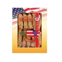 Hsu 's SKU 1304 -4; Half Extra Large 124; Burified Wisconsin American Ginseng Direct dari Ginseng Gardens 44; SART 124z Box, 4oz, B019BP0YH8