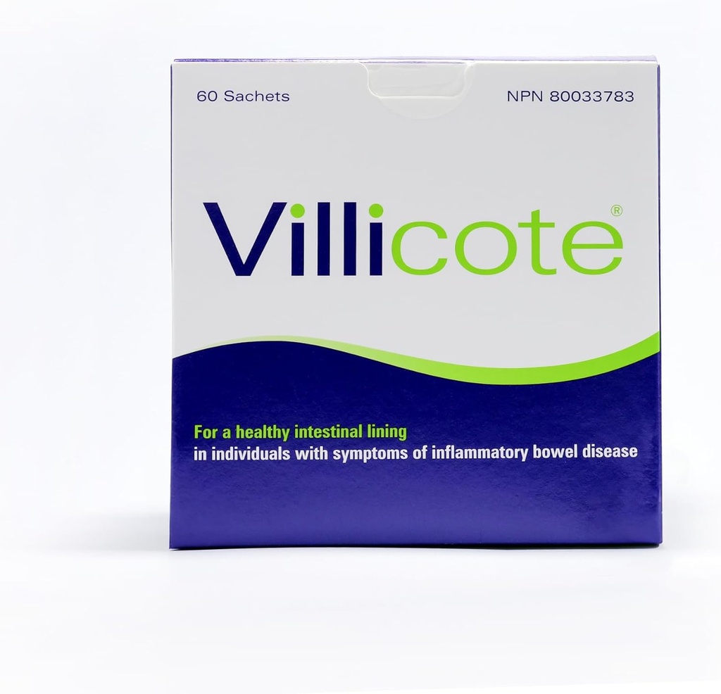 Wellesley Therapeutics Villicote, Restores Gut Health, Digetical Comfort, Non-GMO, Gluten- Free, Dairy- Free, Pregories, 120g, 60 sachets