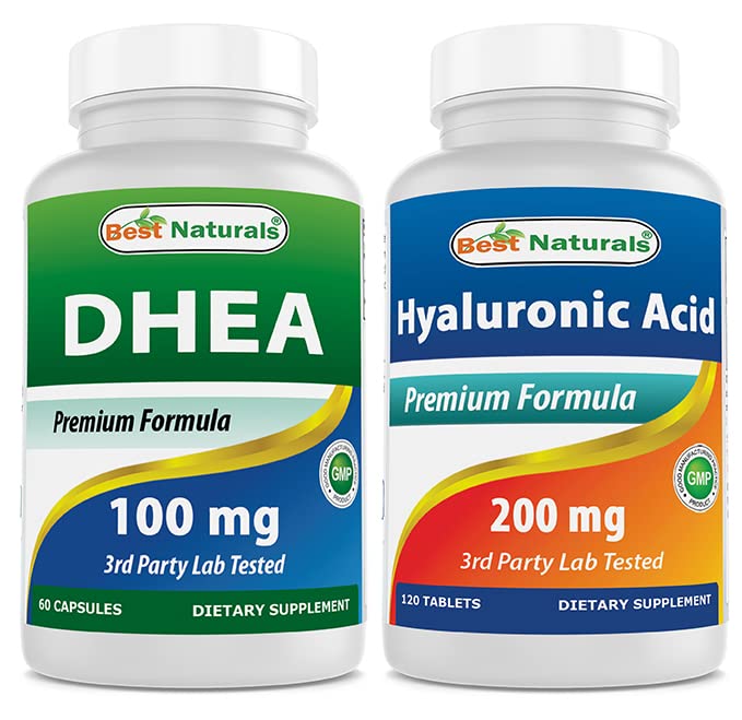 Terbaik DHEA 100mg & Hyaluronic Acid 200 mg