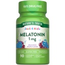 "Nature 's Truth Kids Melonatin Chewable Tablet 1mg 124; Grape Flavor 126; Vegetarian, Non-GMO, & Gluten Free Supplemen