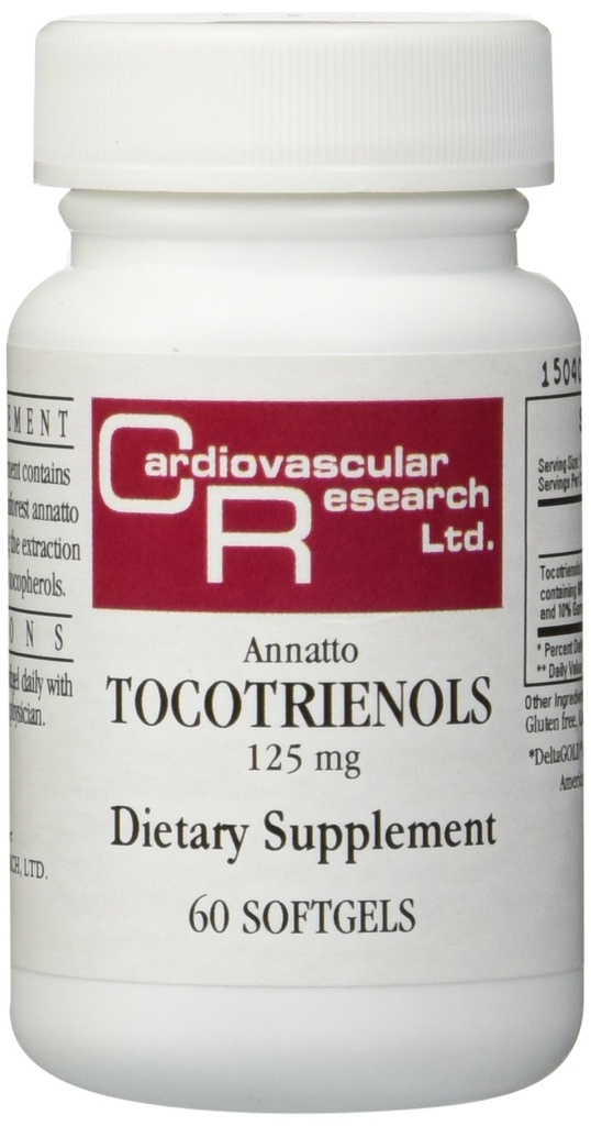 Ekologi Formulas - Annatto Tocotrienol 125 mg 60 gel [Kesehatan dan Kecantikan]