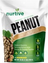 Peanut Protin Peptide Powder - Plant - Based, Rich in Nutrients & Fiber - Ideal for Athletes & Fitness Endests - Enhanced Solubility and Absorpsi - 18 Servings (16 oz / 454 g)