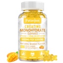Cretine Monohydrate dengan Vitamin D3 & B12 124; Sugar- Free Hydrolyzed Collagen & Creakine Gummies = 124; 60