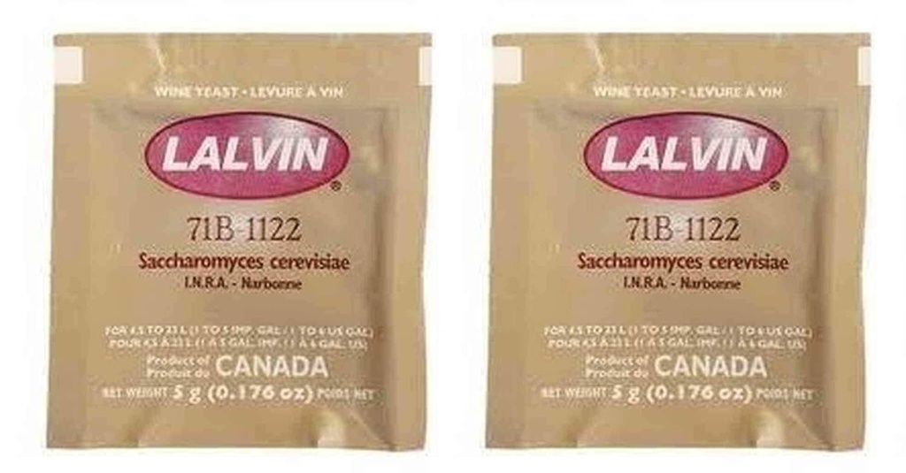Lalvin 71B-1122 Yeast (Multi, Averwo Ivack)