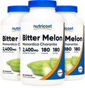 Bitter Nutricost Melon 600mg, 180 Capsules (3 Botol)