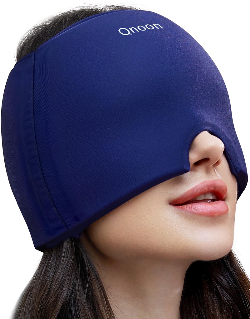 Migraine Relief Cap Cap Delief Cap Products, Memasak Buku Es Odorless Gel untuk Tension, Stress, Mabuk & Puffy Eyes