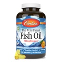 Carlson - The Very Finest Fish Oil, 700 mg Omega-3s, Norwegia Fish Oil Suplement, Wild Caught Omega 3 Fish Oil, Sumpable Softgels Fish Oil, Omega 3 Suplemen, Orange, 120 Softgels