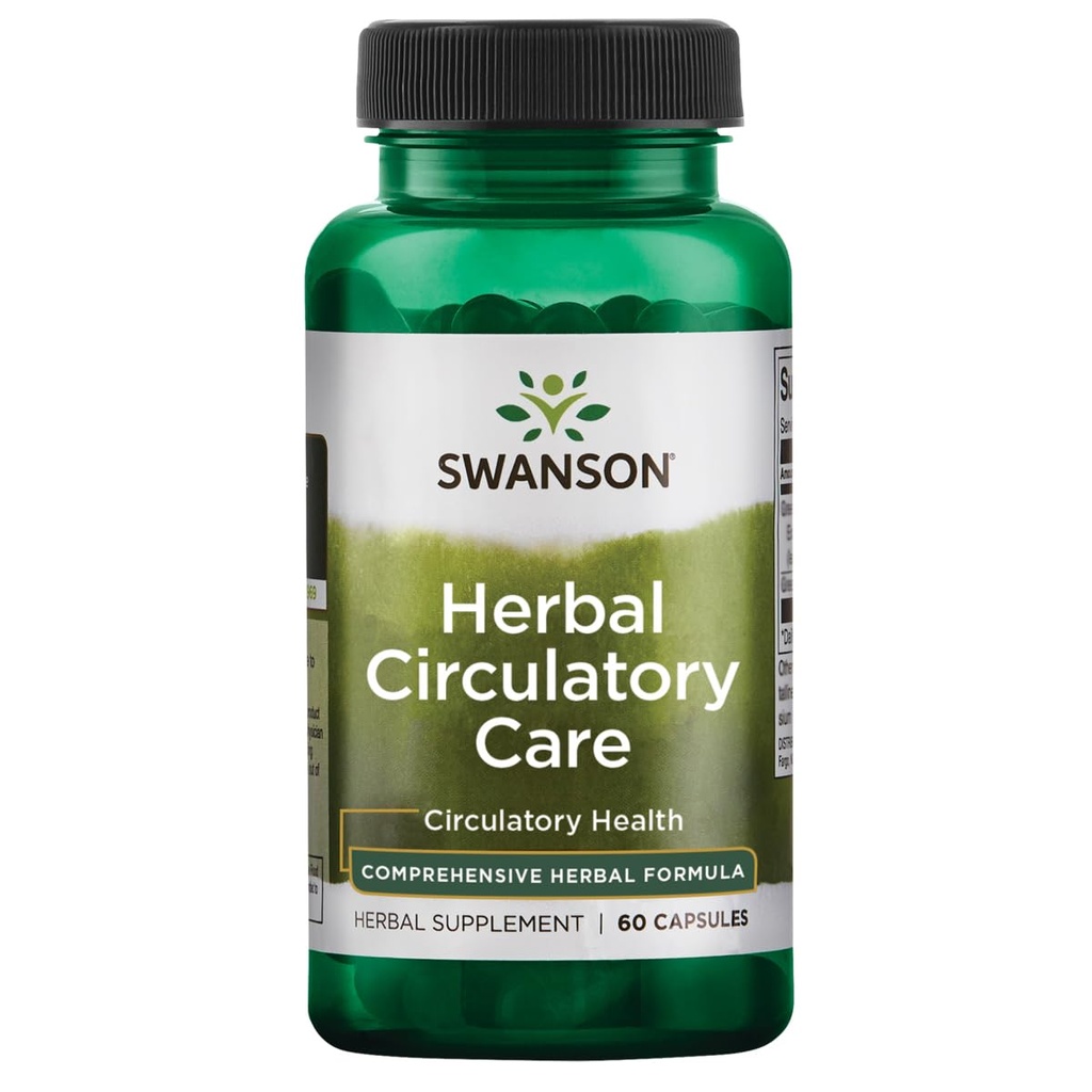 Swanson Full Spectrum Herbal Circulation Care 60 Capsules