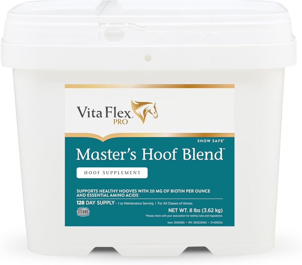 Farnam Vita Flex Master Hoof Blend hoof health formula, 128 Day Supply, 8 lb