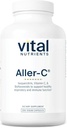 Vital Nutrients Aller- C 124; Vegan Respiration and Sinus Fungsi Dukungan * Alu4; Isoquercitrin, Bromelain, Bioflavonoid, & Vitamin C 124; Gluten, Dairy, Soy Free Supplemen 12.4; 200 Kapsul