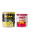 Nutrologi BCAA Natural, Plant Based BCAA Powder, Lemonade Flavor (30 Servings) Beet Active, Natural Pre-Workout Powder, Passion Fruit Flavor (30 Pelayan)