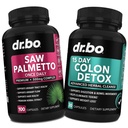 Saw Palmetto for Women Hair Loss & Colon Cleanser - DHT Blocker for Women Growth & 15 Day Colon Cleanse Intestial Detox Pills - Pure Saw Palmetto Hair Loss Supplemen Bowel Movilies