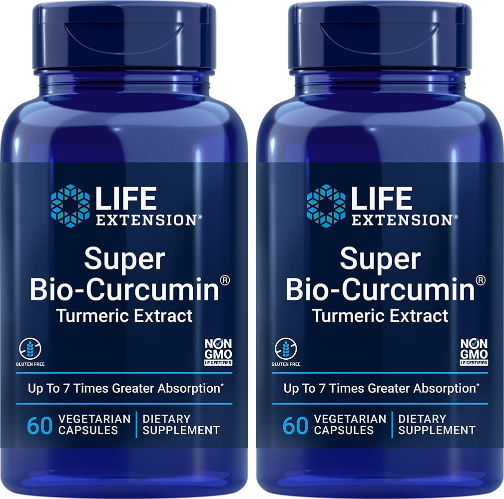 Ekstensi Hidup Bio- Curcumin Elite 400 mg 60 Vegetarian Capsules (2 Pack)