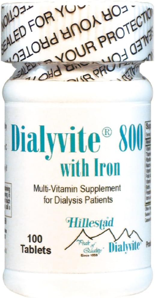 Dialyvite 800 dengan Besi - 100 tablet