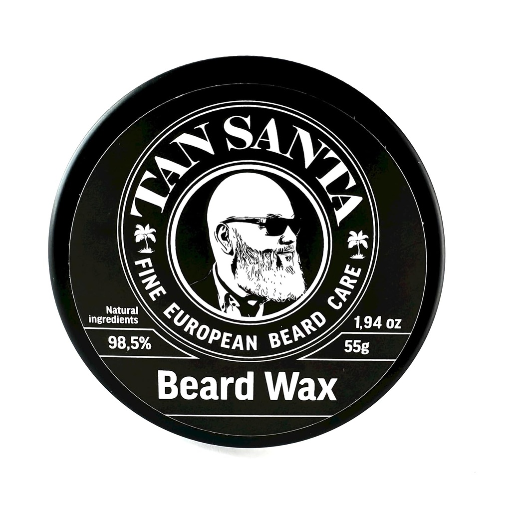 Beard Wax / Balm / Butter for Men With Bergamot Oil and Beeswax - Softer and Moisturizer for the Modern Man