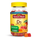 Nature Made Vitamin D3 2000 IU Per Serving Gummies, Bone, Teeth, Muscle and Immune Health Supply, 75 Vitamin D Gummies untuk Dewasa