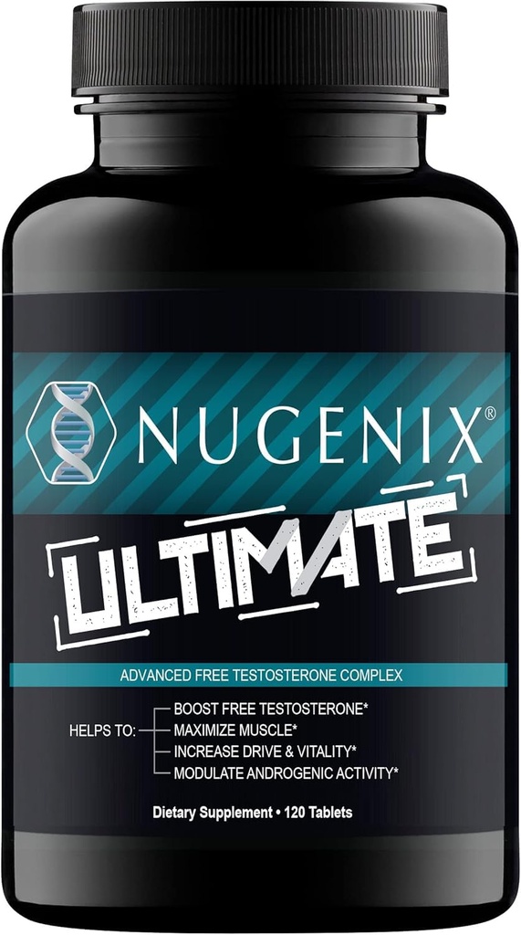 Nugenix Ultimate, Testosterone Booster, 120 tablet