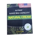 8.5 oz Natural Cream, Big Capacity - All- Natural Formula - Absorbs Quickly