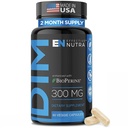 Tambahan NUTRA EFFECTIVE 300mg dengan BioPerine - Ekstra Kekuatan Estrogen Blocker untuk Pria & Perempuan - Hormone & Metabolisme Dukungan - 2 Bulan Supppply